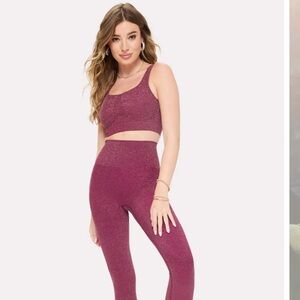 NWT YITTY Nearly Naked Luxe Shapewear Midi Bra & Booty Lift Legging set …